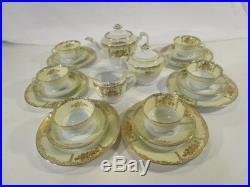 Vintage Noritake Hand Painted China coffee/tea set ///// MAGNIFICENT