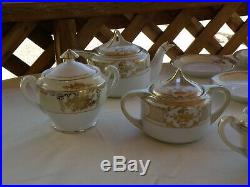 Vintage Noritake Hand Painted China coffee/tea set ///// MAGNIFICENT