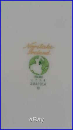 Vintage Noritake Ireland Amapola #2764 Fine China Dinner Set For 12 Ireland Excl