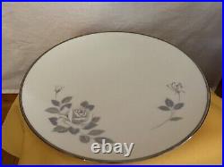 Vintage Noritake Ivory China Rosalind 7537 Set of 12 Dinner Plates 10 1/2 Rare