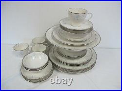 Vintage Noritake Ivory China Sarita Service For 4- 7 Place Setting 28 Pcs