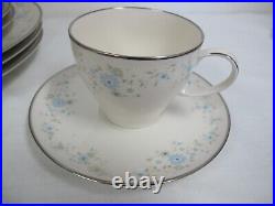 Vintage Noritake Ivory China Sarita Service For 4- (missing 1 Plate) Bowls Cup