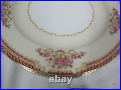 Vintage Noritake Japan China Royal Ruby Service For 4 32 Pcs 7 Place Setting