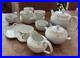 Vintage Noritake Japan Complete Set 6 Snack Plate 6 Cup Tea Pot Sugar Creamer