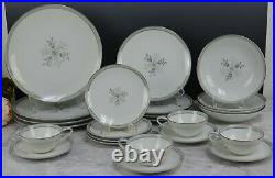 Vintage Noritake Lucille 6 Piece Place Setting China Service for 4 Made in Japan