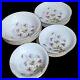 Vintage Noritake Luncheon & Bread Plates, Soup & Berry Bowls Joyce Pattern 16 Pc