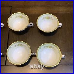 Vintage Noritake M Hand Painted Japan Set of 23 Tea Cup & Saucer -Floral