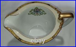 Vintage Noritake Minaret Gold Edge China Set, Art Nouveau Hand painted