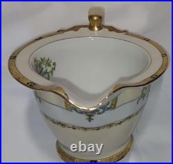 Vintage Noritake Minaret Gold Edge China Set, Art Nouveau Hand painted