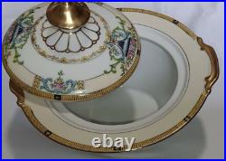 Vintage Noritake Minaret Gold Edge China Set, Art Nouveau Hand painted