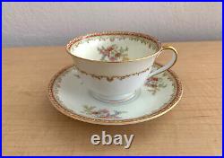 Vintage Noritake Mystery #20 Gold Trim 37 Piece China Setting for 4