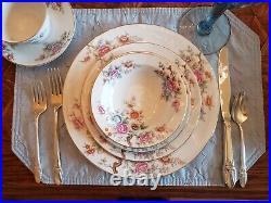 Vintage Noritake N26 Pattern 8 Place Settings Plus Extras Total Of 67 Pieces