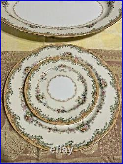 Vintage Noritake Nanarosa Porcelain China Dinner Set 36 Pieces Made in Japan