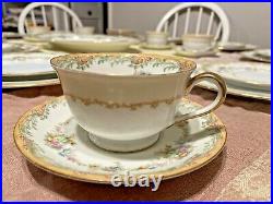 Vintage Noritake Nanarosa Porcelain China Dinner Set 36 Pieces Made in Japan