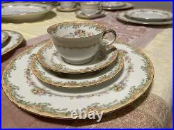 Vintage Noritake Nanarosa Porcelain China Dinner Set 36 Pieces Made in Japan