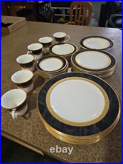 Vintage Noritake Opulence 9799- Bone China-Made in Japan Gold/Black