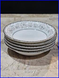 Vintage Noritake Oxford #5767 China Dinnerware & Serving Set For 5 People