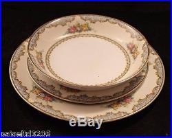 Vintage Noritake Pattern Martelle Fine China 49-Piece Dinnerware Set #80464