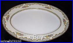 Vintage Noritake Pattern Martelle Fine China 49-Piece Dinnerware Set #80464