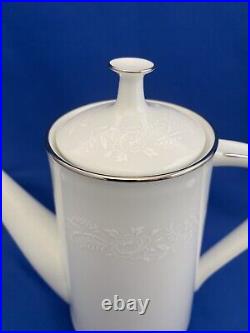 Vintage Noritake Reina Demitasse Set Reina Teapot Sugar Creamer Cup Saucer New