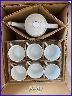 Vintage Noritake Reina Demitasse Set Reina Teapot Sugar Creamer Cup Saucer New