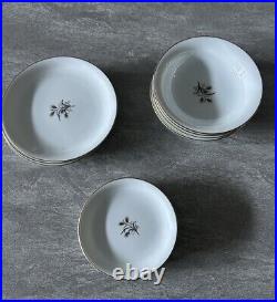 Vintage Noritake Wheatcroft China Partial Dinnerware Set For 4