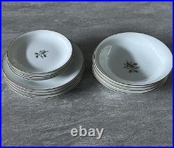 Vintage Noritake Wheatcroft China Partial Dinnerware Set For 4