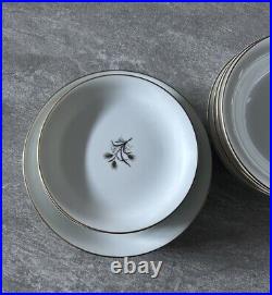 Vintage Noritake Wheatcroft China Partial Dinnerware Set For 4