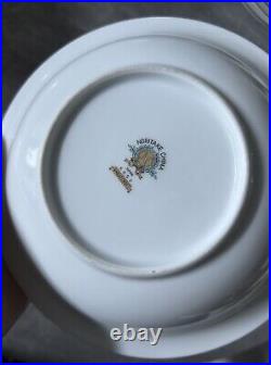 Vintage Noritake Wheatcroft China Partial Dinnerware Set For 4