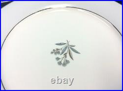 Vintage Set 8 Used Noritake China 5543 Mavis 178059 10.5 Dinner Plates