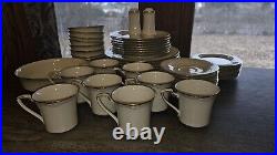 Vintage Set Noritake Fine China #7719 Gold Cove Made In Japan 51 Pieces