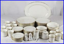 Vintage Set of 80 Noritake Fine China Golden Cove Dinnerware Japan