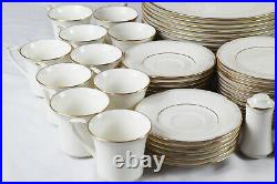 Vintage Set of 80 Noritake Fine China Golden Cove Dinnerware Japan