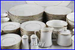 Vintage Set of 80 Noritake Fine China Golden Cove Dinnerware Japan