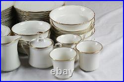 Vintage Set of 80 Noritake Fine China Golden Cove Dinnerware Japan