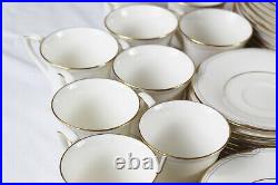 Vintage Set of 80 Noritake Fine China Golden Cove Dinnerware Japan