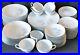 Vintage set of 68 Noritake Rosay china almost service for 8 + extras