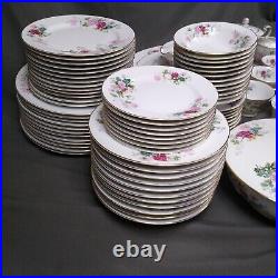Vnt Noritake Gardena 3056 China Dinnerware set mostly complete Made In Japan