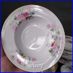 Vnt Noritake Gardena 3056 China Dinnerware set mostly complete Made In Japan