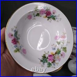 Vnt Noritake Gardena 3056 China Dinnerware set mostly complete Made In Japan