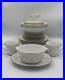 Vntg Noritake China 22pc Duetto 6610 Service for 3 7pc Setting & Gravy Boat