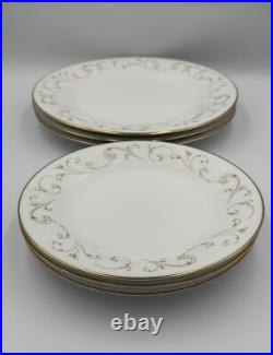 Vntg Noritake China 22pc Duetto 6610 Service for 3 7pc Setting & Gravy Boat