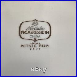 Vtg 1975 Noritake Progression China Petals Plus Collection 9071 20 Pc Dish Set