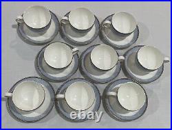 Vtg 54 Piece Noritake ALSATIA 4758 Bone China Dinner Set Place Settings For 9