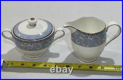 Vtg 54 Piece Noritake ALSATIA 4758 Bone China Dinner Set Place Settings For 9