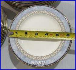 Vtg 54 Piece Noritake ALSATIA 4758 Bone China Dinner Set Place Settings For 9