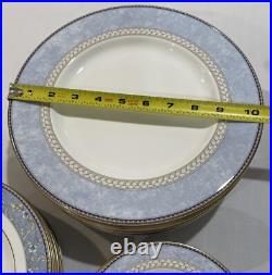 Vtg 54 Piece Noritake ALSATIA 4758 Bone China Dinner Set Place Settings For 9