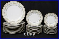 Vtg. 90 Pc. Noritake Shelburne Laurel & Roses Dinnerware Service for 12 MINT (5)