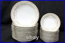 Vtg. 90 Pc. Noritake Shelburne Laurel & Roses Dinnerware Service for 12 MINT (5)