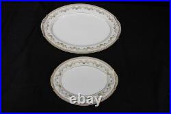 Vtg. 90 Pc. Noritake Shelburne Laurel & Roses Dinnerware Service for 12 MINT (5)